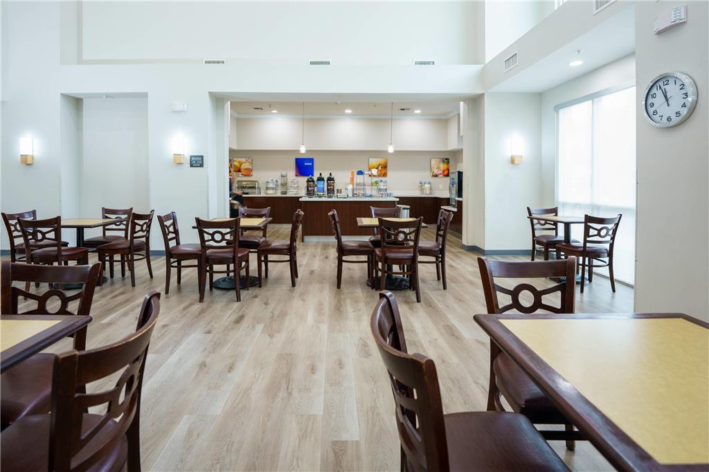 Comfort Suites University Drive College Station Restaurante foto